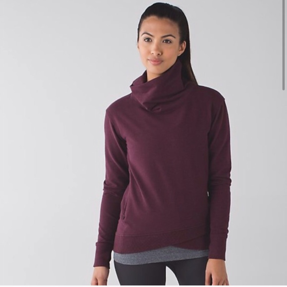 Lululemon | On The Double Pullover Bordeaux Drama